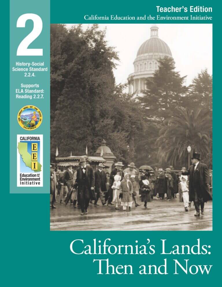 EEI Curriculum Unit Cover_California's Lands: Then and Now