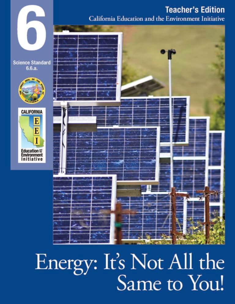 EEI Curriculum Unit Cover_Energy: It's Not All the Same to You!