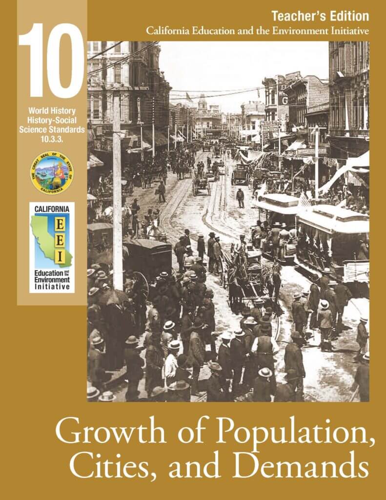 EEI Curriculum Unit Cover_Growth of Population, Cities, and Demands