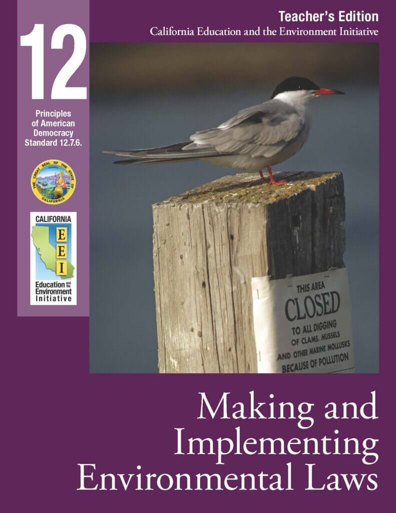 EEI Curriculum Unit Cover_Making and Implementing Environmental Laws