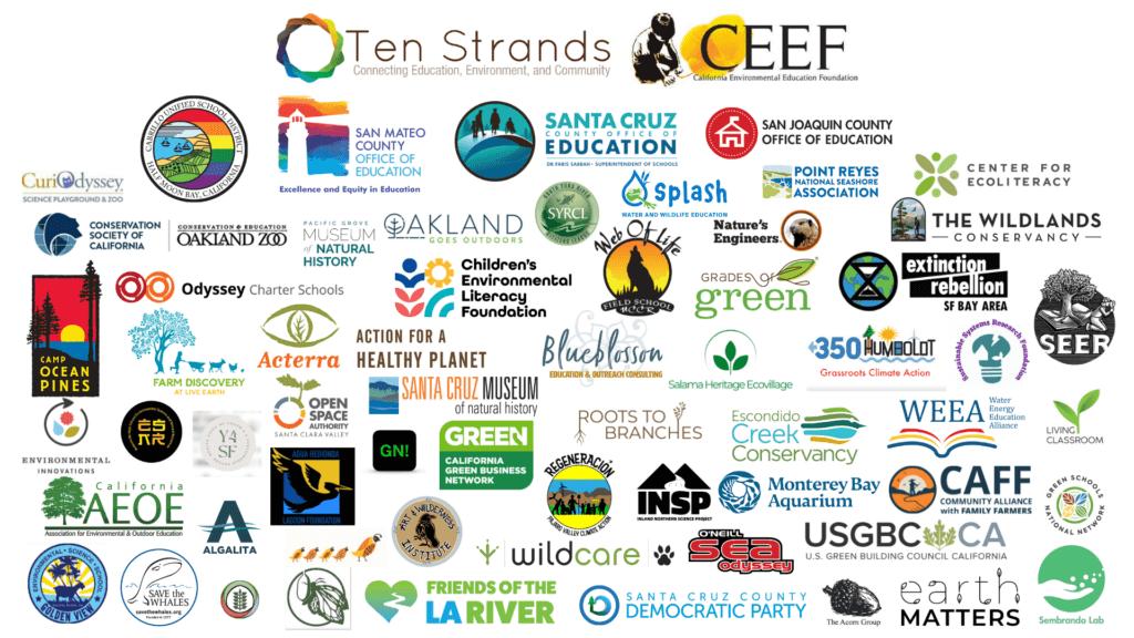 Ten Strands, CEEF, and supporter logos