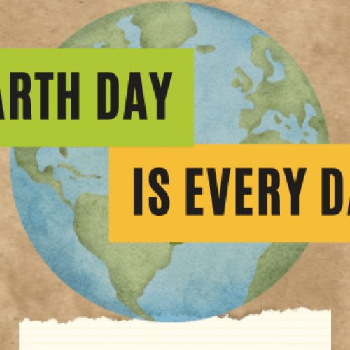 Green Yellow Collage Earth Day Instagram Portrait Post (1)