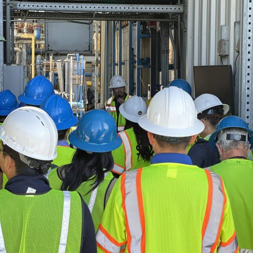 Industry and Education Professionals Touring San Diego Pure Water- Education to Workforce Tour
