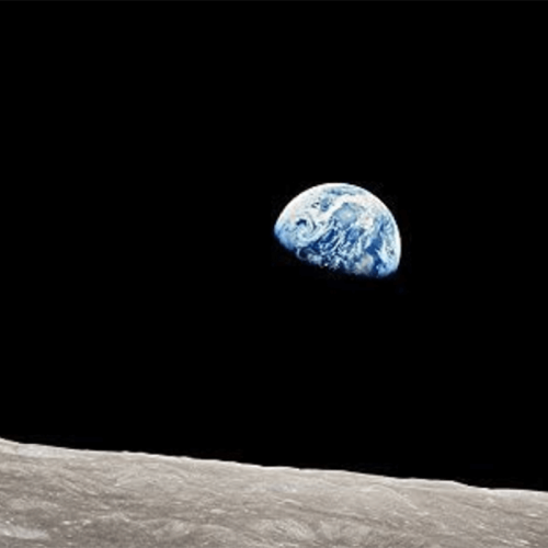 William Anders photo of Earth from the moon